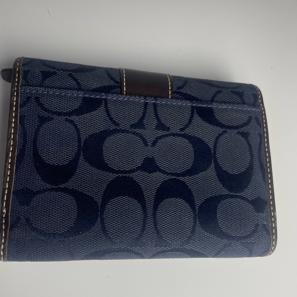 2007 Coach Signature Jacquard Tote & Wallet w/COA - Picture 9 of 16